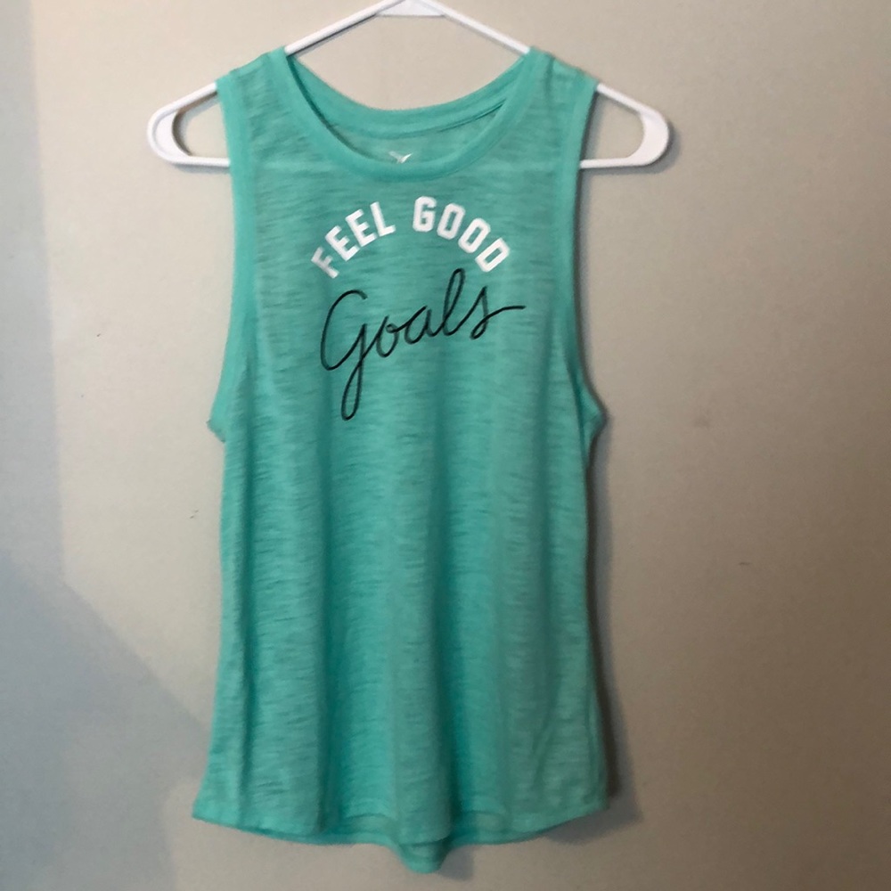 Teal work out or chill shirt